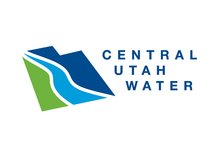 central utah water logo design