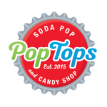 soda pop candy shop logo design