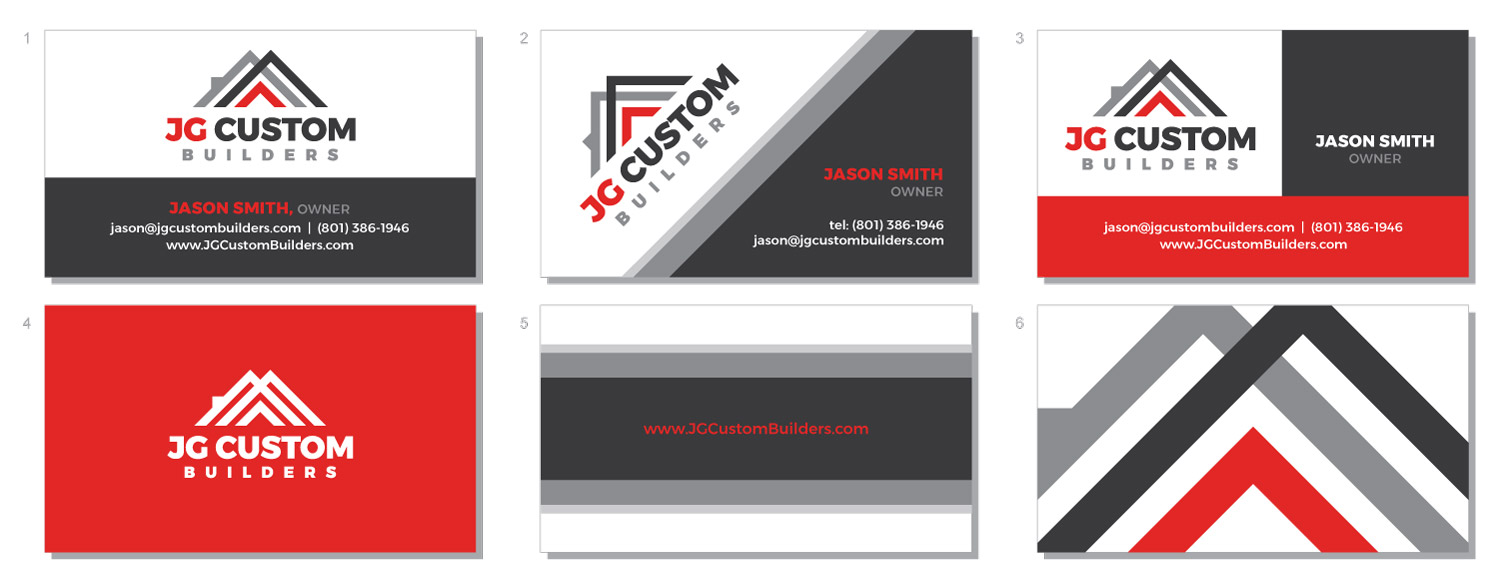 construction business card design
